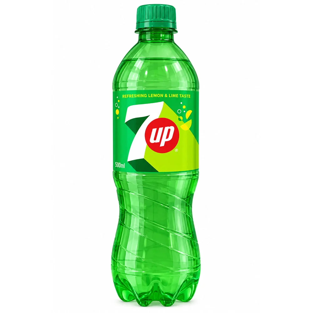 7UP Lemon & Lime Carbonated Soft Drink 500ml