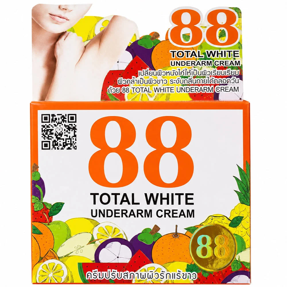 88 Total White Underarm Brightening Cream 35g