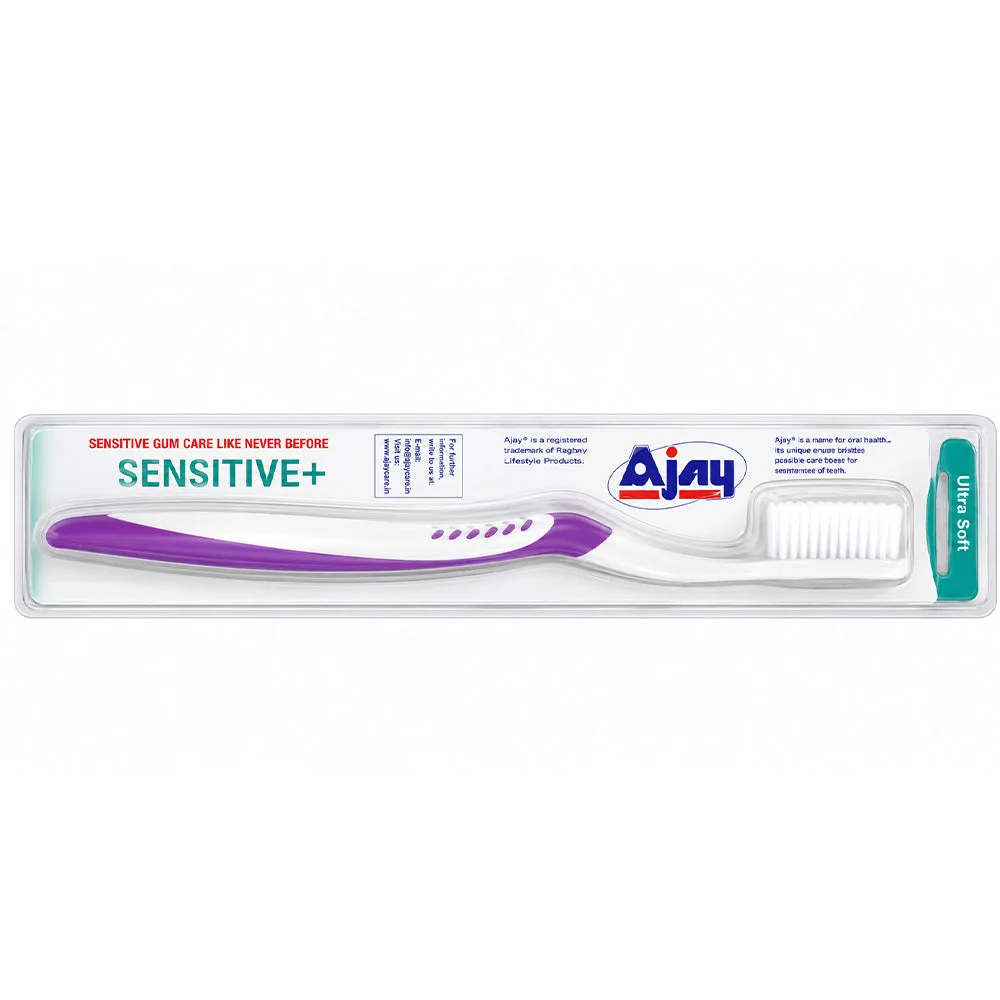 Ajay Sensitive+ Ultra Soft Toothbrush