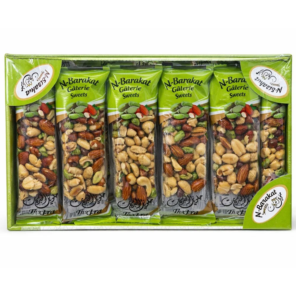 Al Barakat Jumbo Mixed Nut Bars 40g x 12pcs