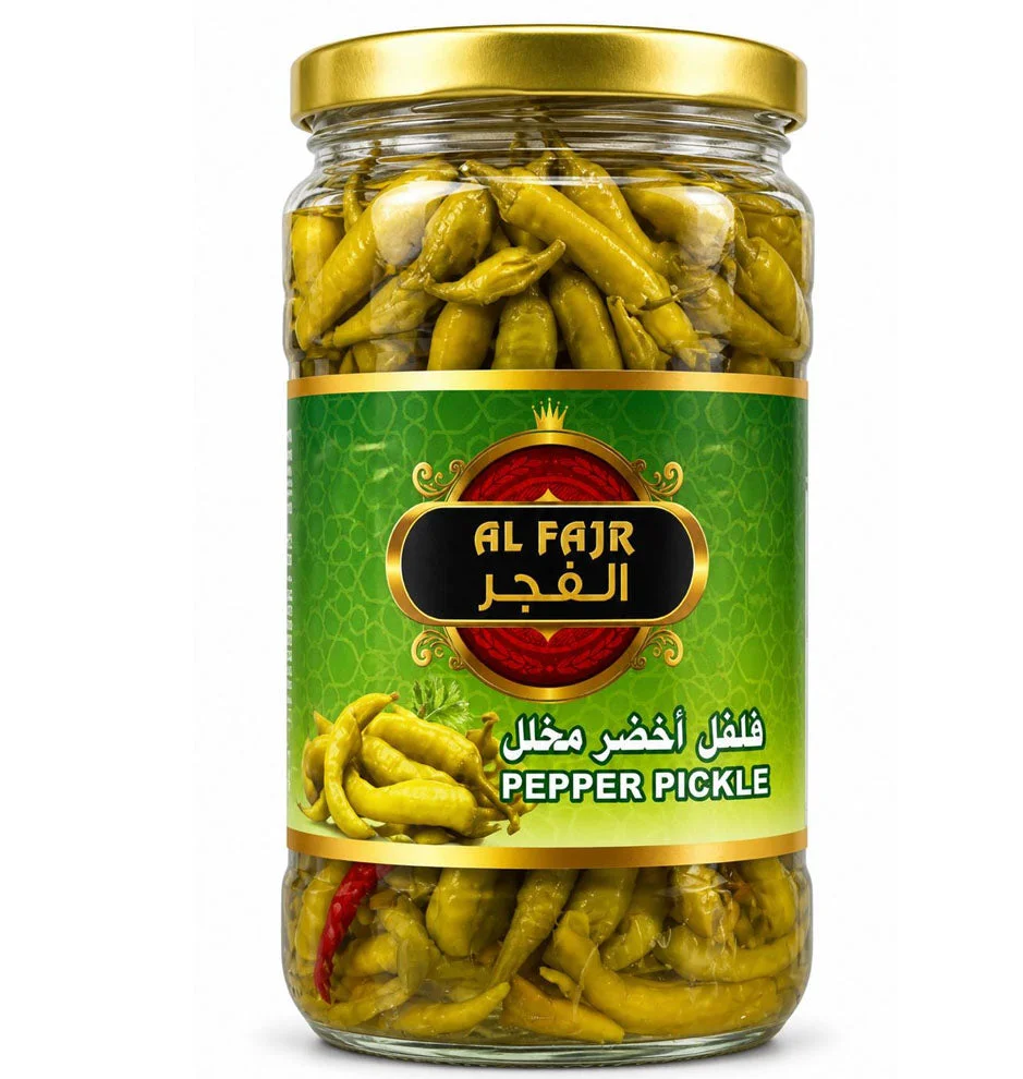 Al Fajr Green Pepper Pickle 670g