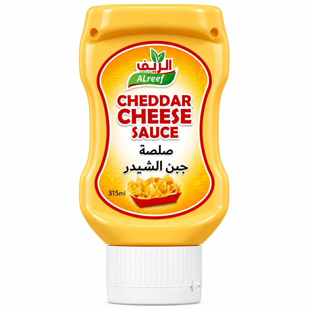 Al Reef Cheddar Cheese Sauce 315ml