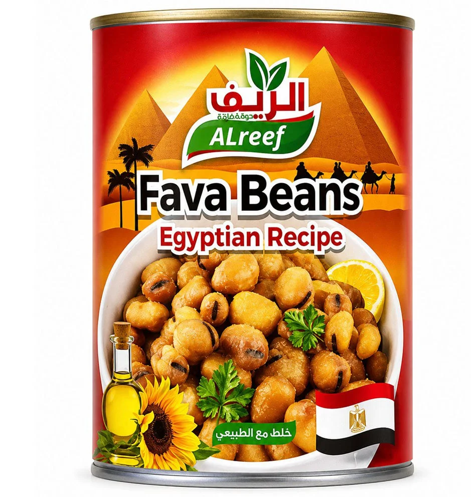 Al Reef Fava Beans Egyptian Recipe 400g