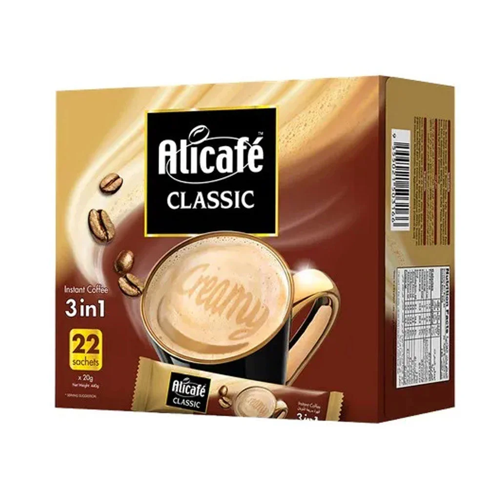 Alicafe Instant Coffee 3 In 1 Classic 20GmX22