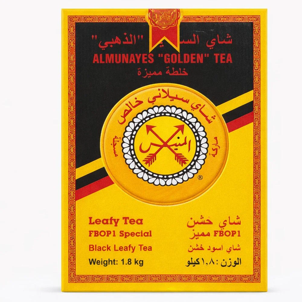 Almunayes Golden Black Leafy Tea 1.8 kg
