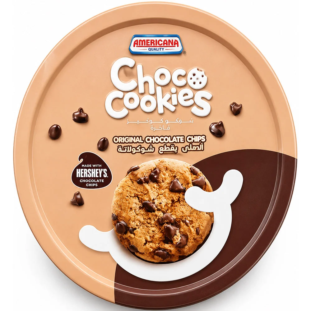 Americana Choco Cookies Original Chocolate Chips 504g