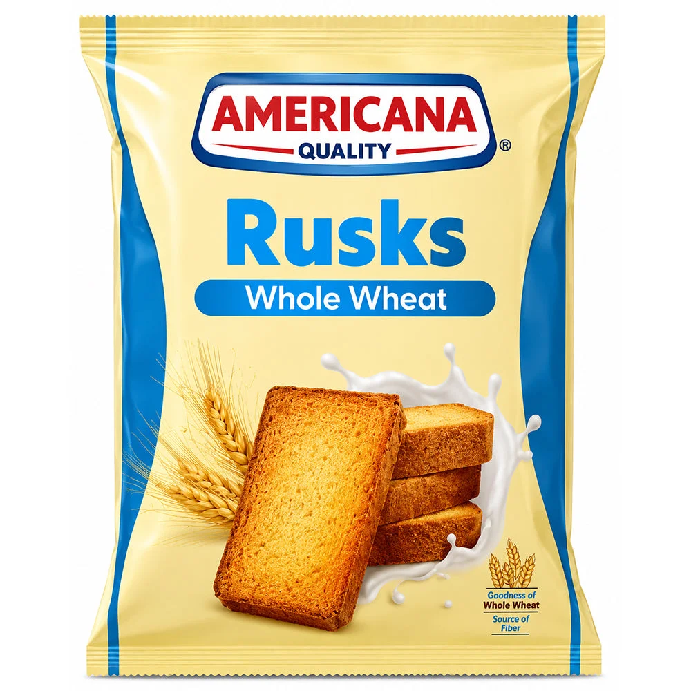 Americana Rusks Whole Wheat 350g