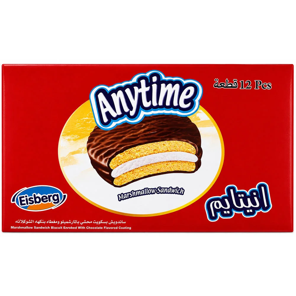 Anytime Marshmallow Sandwich Biscuit 12pcs