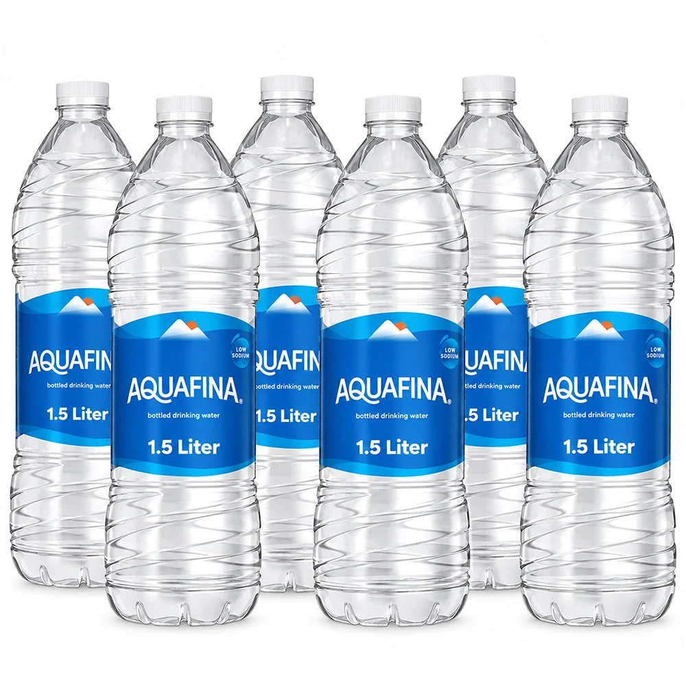 Aquafina Purified Bottled Drinking Water 6×1.5L