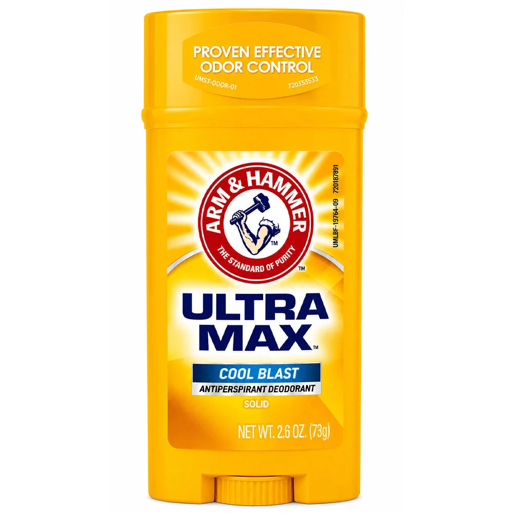 Arm & Hammer Ultra Max Cool Blast Antiperspirant Deodorant Stick 73g