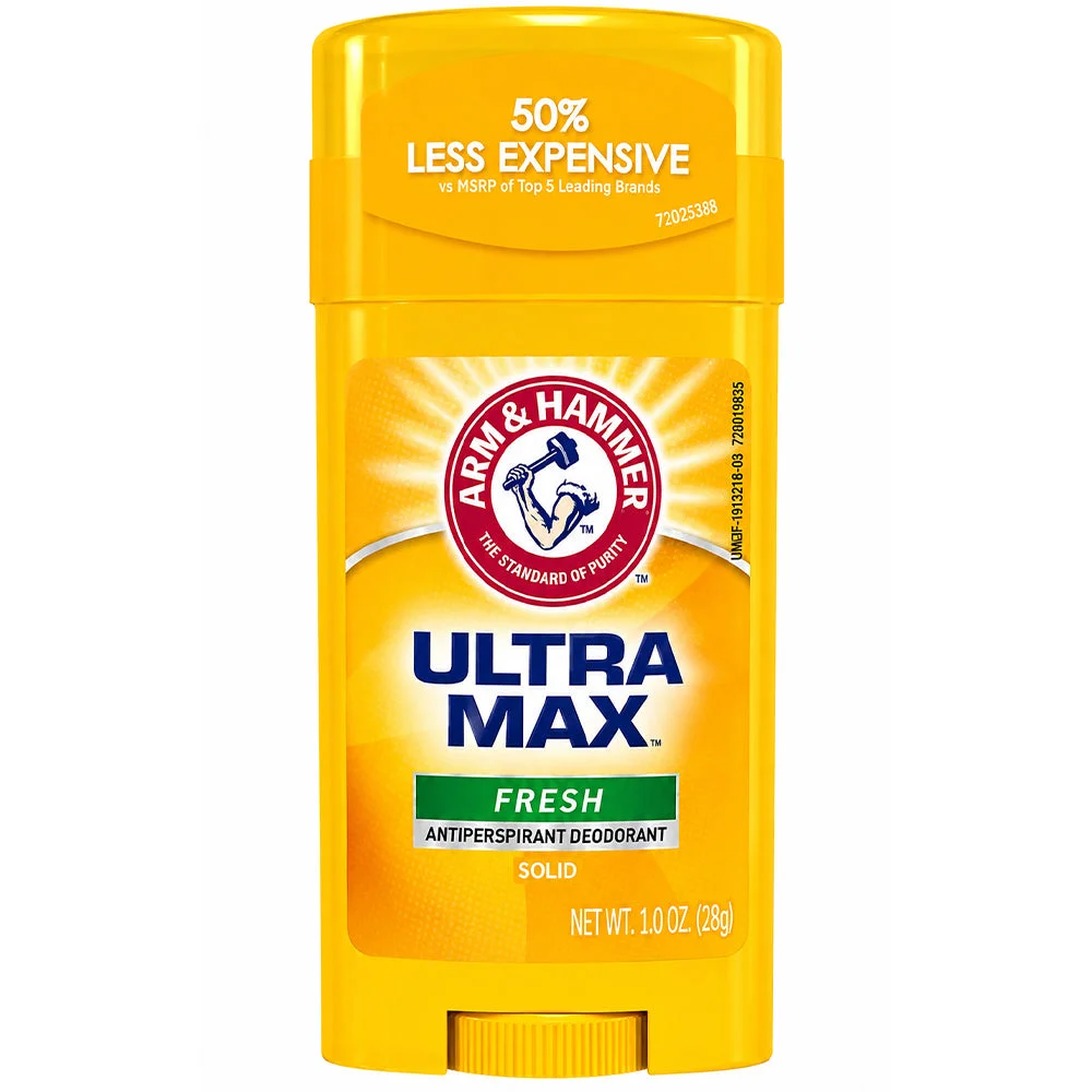 Arm & Hammer Ultra Max Fresh Antiperspirant Deodorant Stick 28g