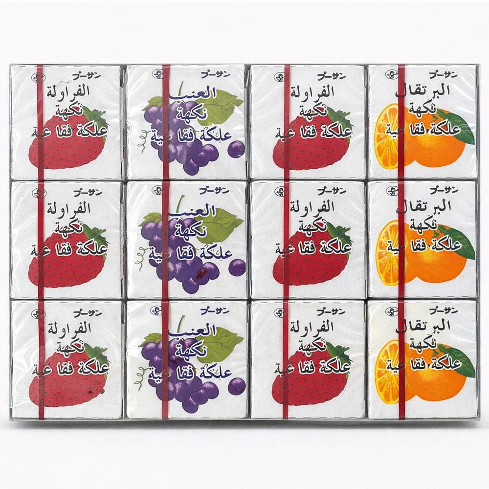 busan Assorted Fruit Bubble Gum Cubes Multi-Pack 48pcs x 3.96g