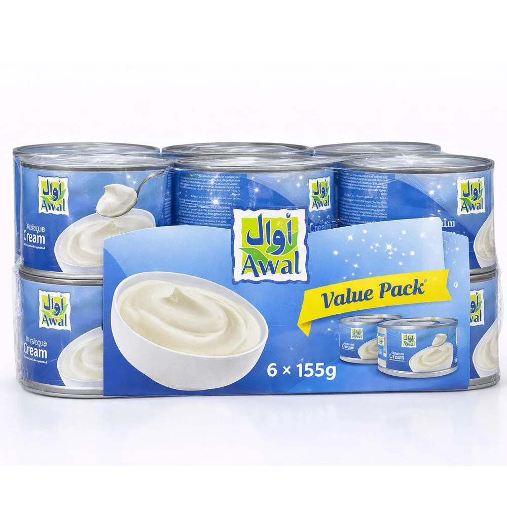 Awal Fresh Cream 6 x 155g