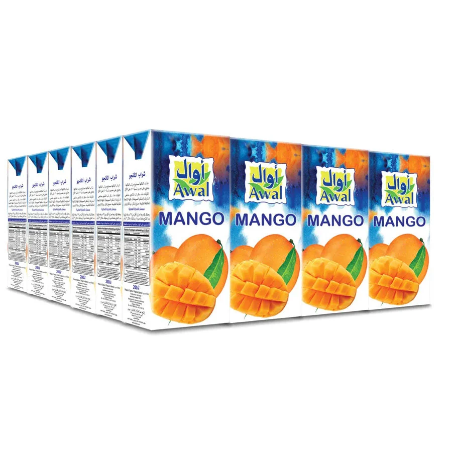 Awal Fruit Drink Mango 24 × 200ml