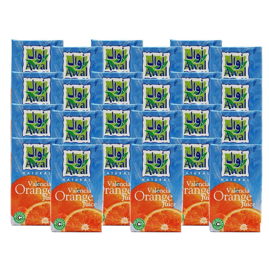 Awal Juice Valencia Orange 24 × 200ml