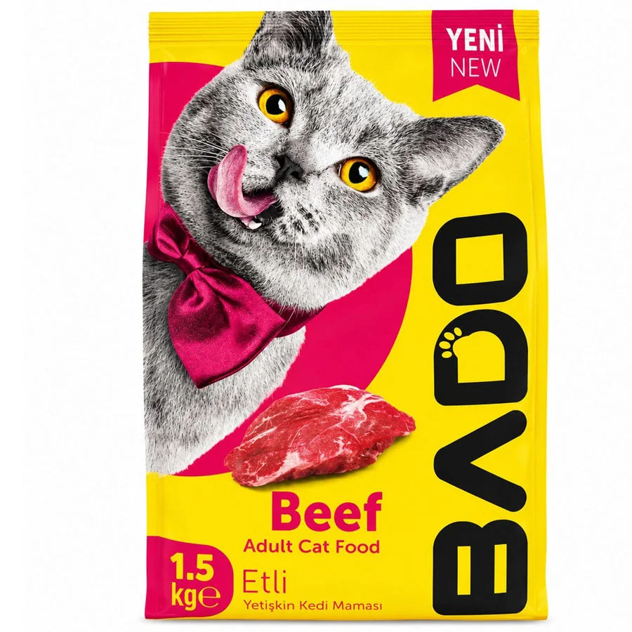 Bado Beef Adult Cat Food 1.5 Kg