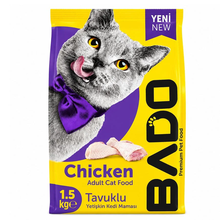 Bado Chicken Adult Cat Food 1.5 Kg