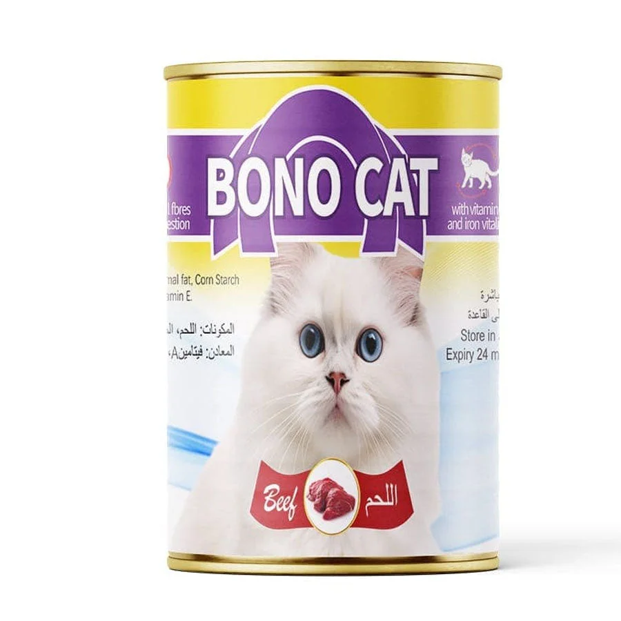 Bono Cat Beef Wet Cat Food 375g