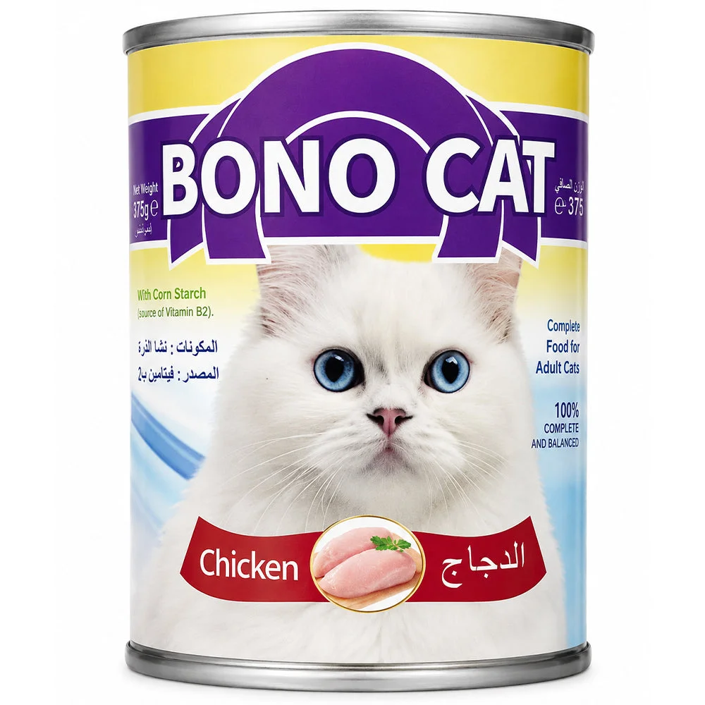 Bono Cat Chicken Wet Cat Food 375g