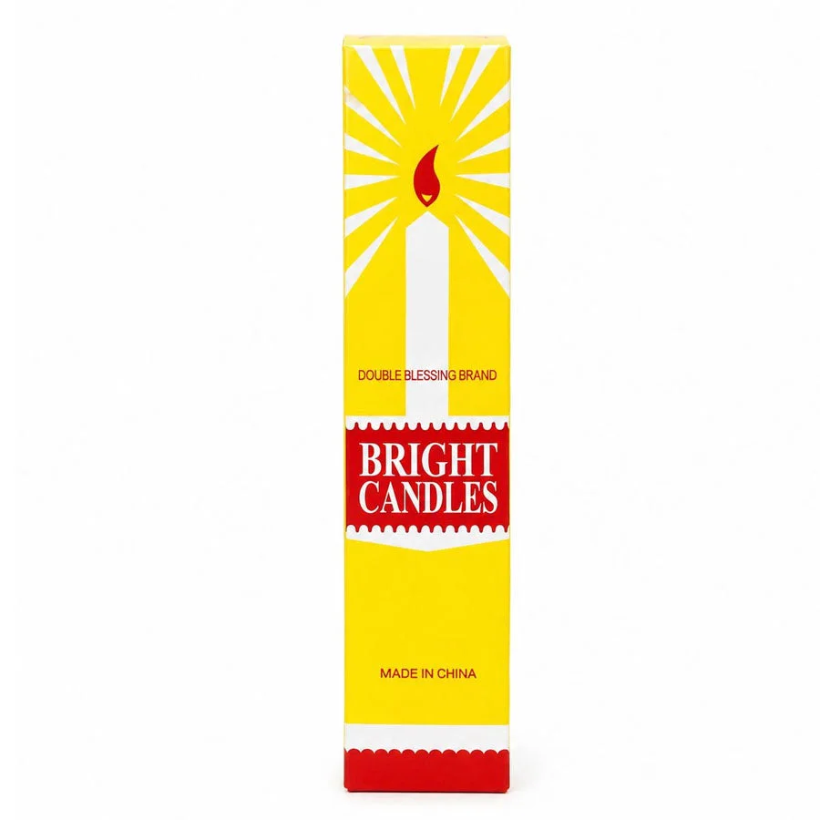 Bright Candles Household Candles Pack 3pcs