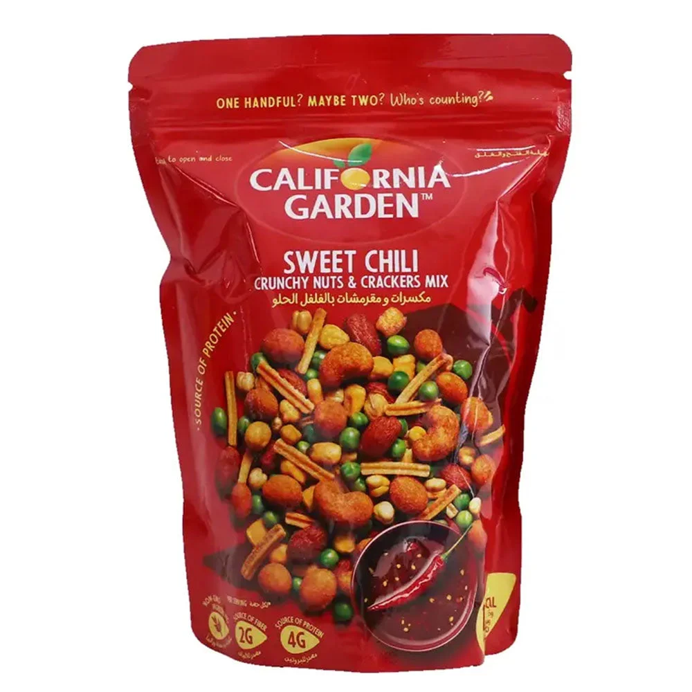 California Garden Sweet Chili Crunchy Nuts & Crackers Mix 150g