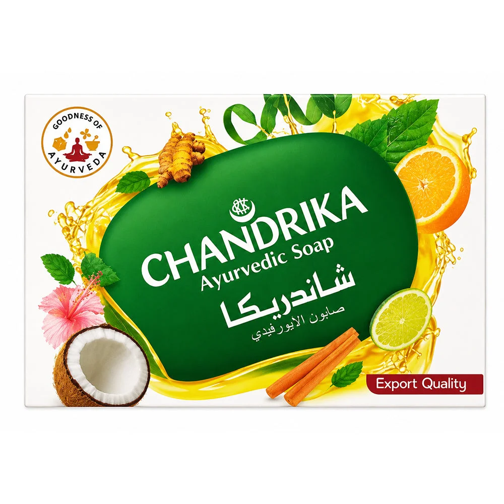 Chandrika Ayurvedic Soap 125g