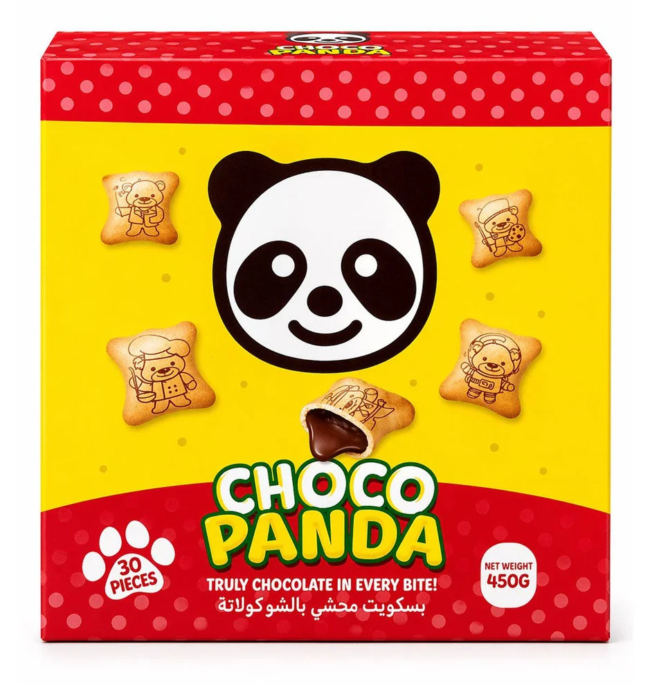 Choco Panda Chocolate Filled Biscuits 15g x 30pcs