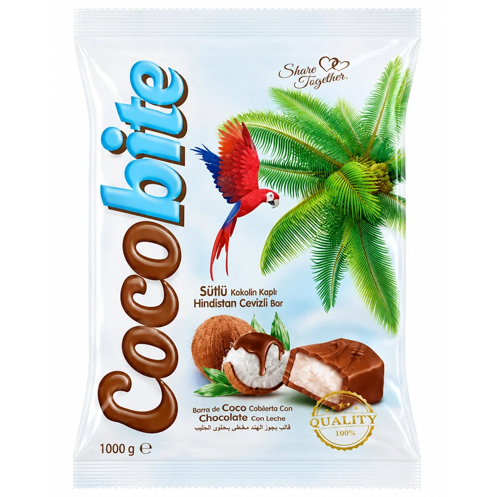 Cocolite Coconut Bar Coated with Milk Chocolate 1000g