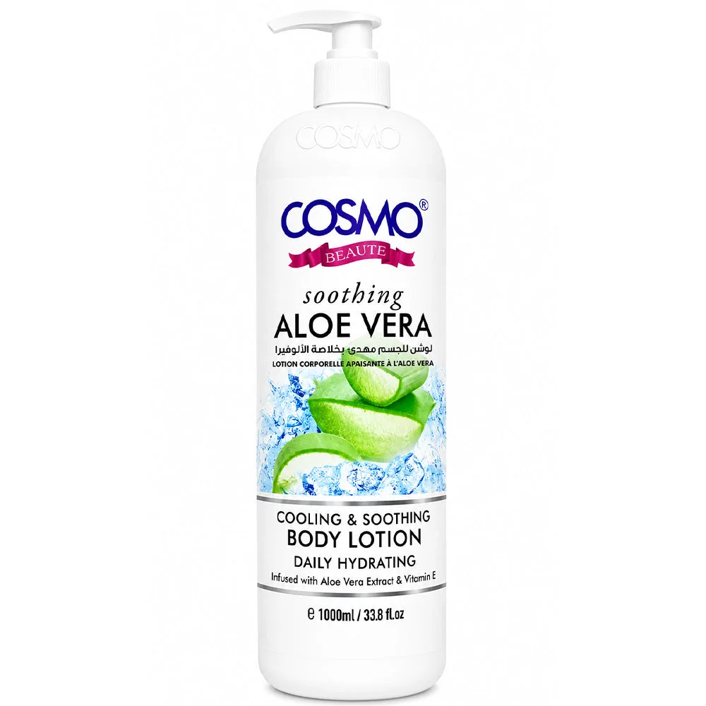 Cosmo Beaute Aloe Vera Cooling & Soothing Body Lotion 1000ml