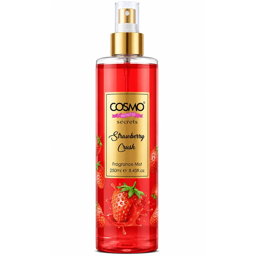 Cosmo Beaute Secrets Strawberry Crush Fragrance Mist 250ml