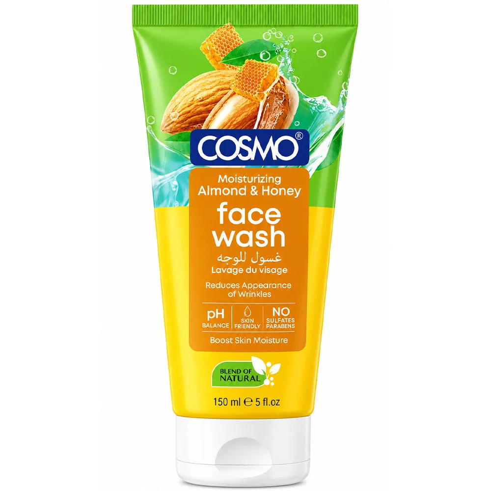 Cosmo Moisturizing Almond & Honey Face Wash 150ml