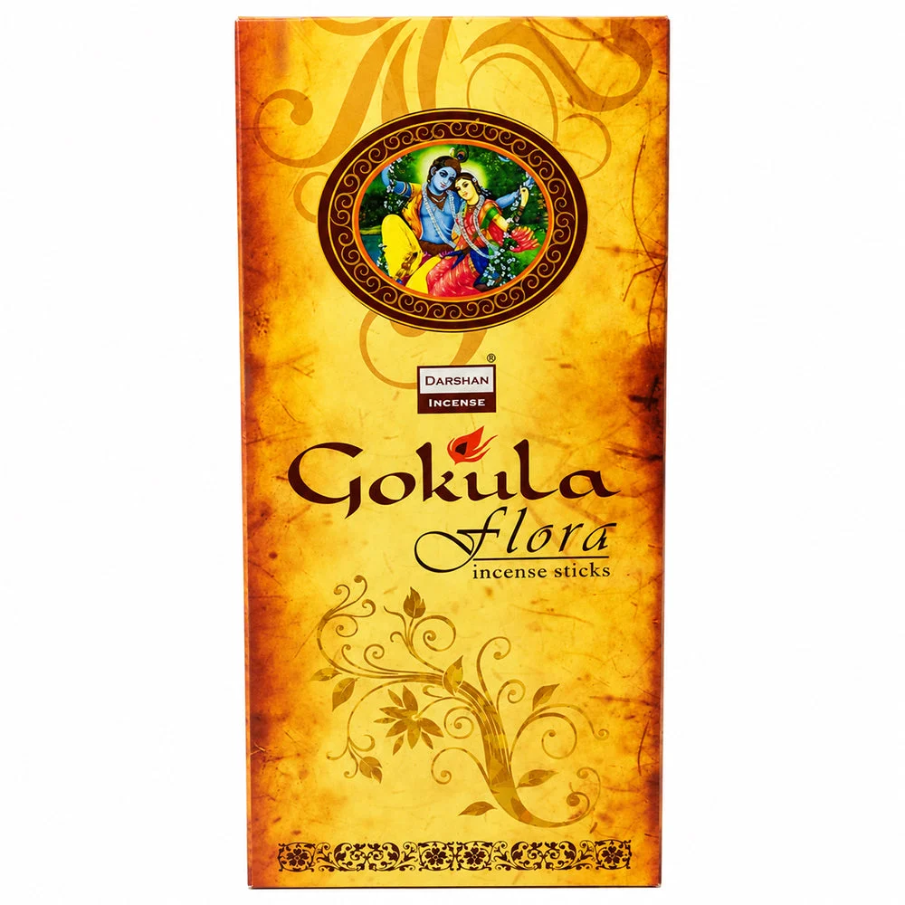 Darshan Gokula Flora Incense Sticks Floral Fragrance