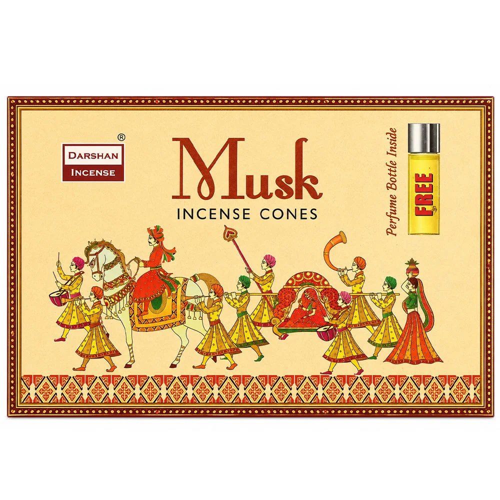 Darshan Musk Incense 20 Cones