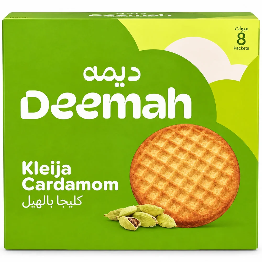 Deemah Kleija Cardamom Biscuits 8 Packets