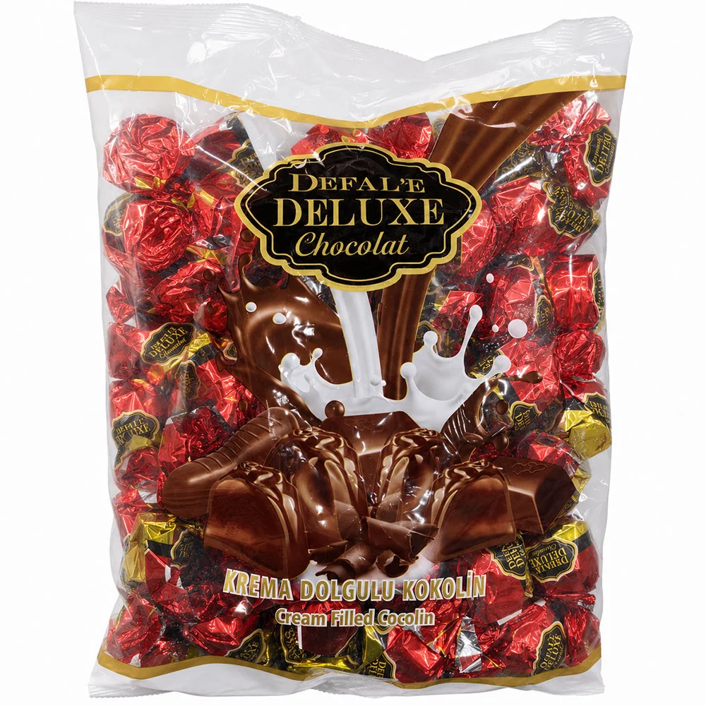 Defale Deluxe Cream Filled Chocolate Cocolin 1kg – Red