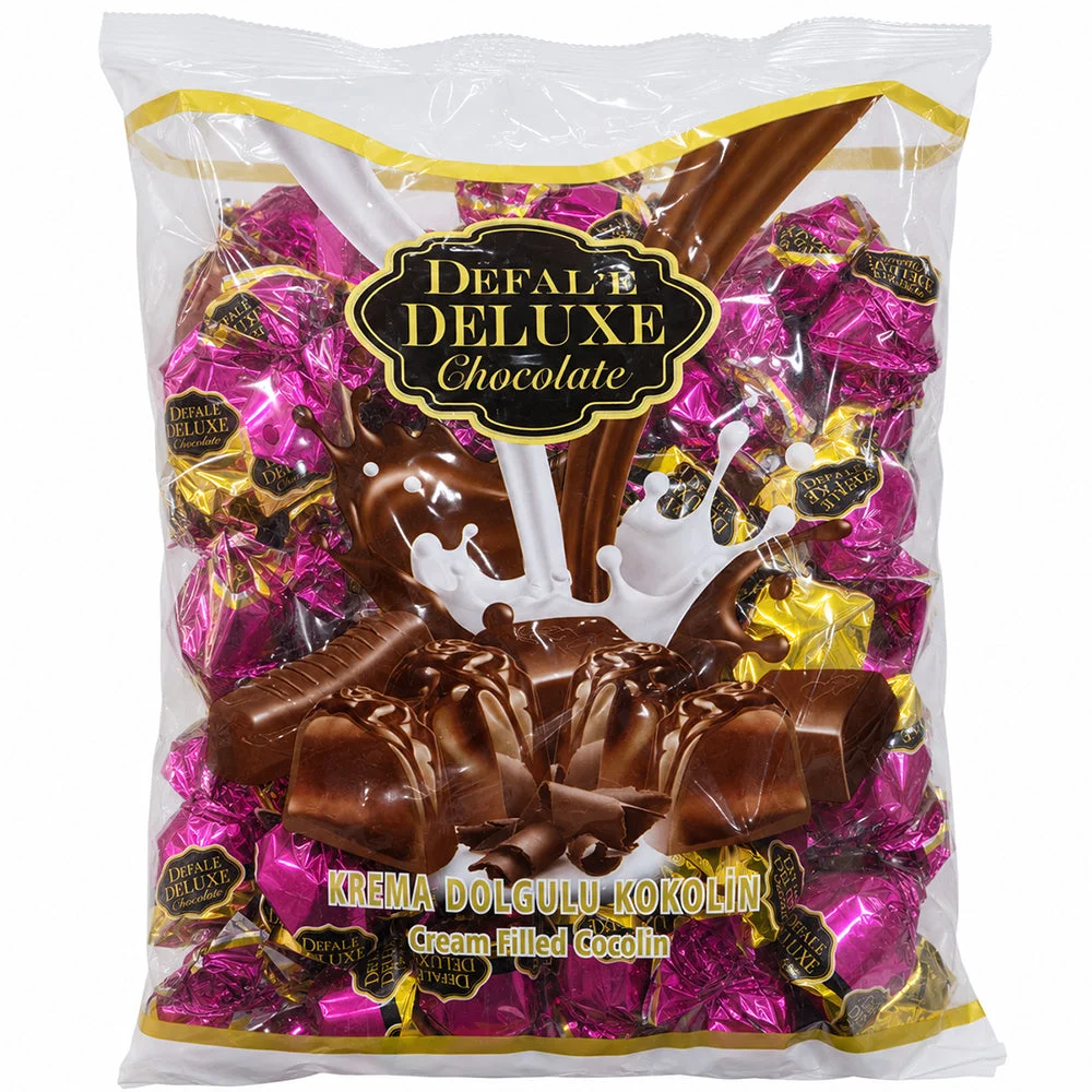 Defale Deluxe Cream Filled Chocolate Cocolin 1kg Pink
