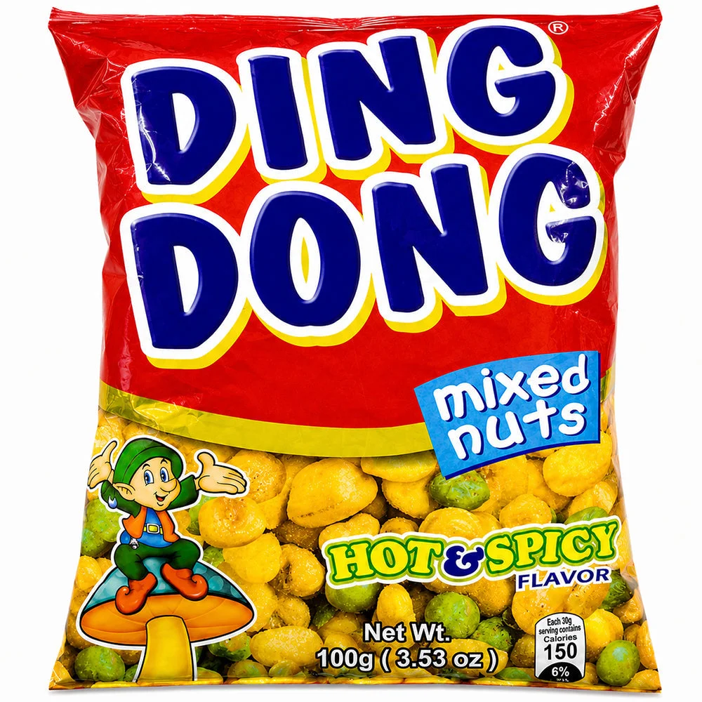 Ding Dong Mixed Nuts Hot & Spicy Flavor 100g
