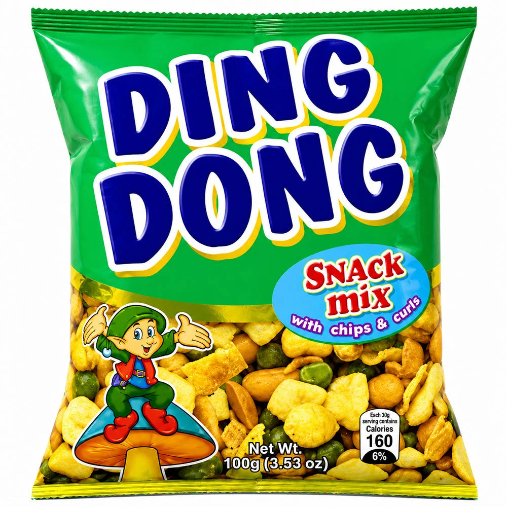 Ding Dong Snack Mix with Chips & Curls 100g
