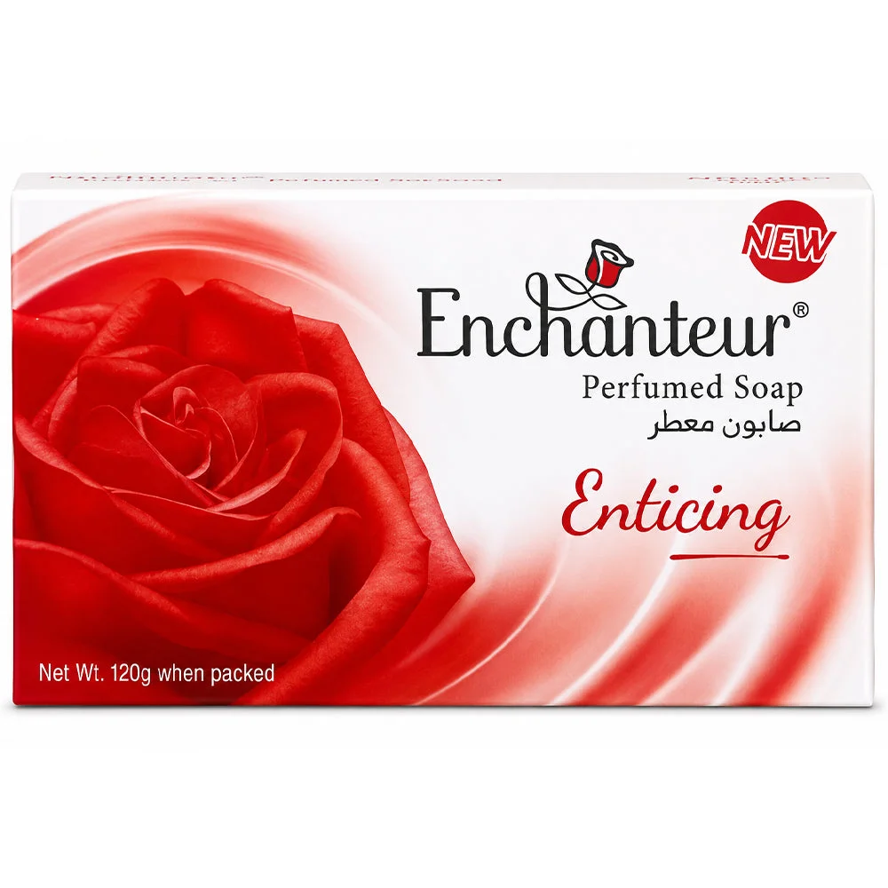 Enchanteur Enticing Perfumed Soap Value Pack 6 x 120g