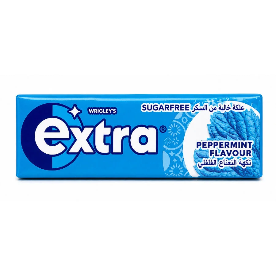 Extra Peppermint Sugar-Free Chewing Gum 10 Pellets
