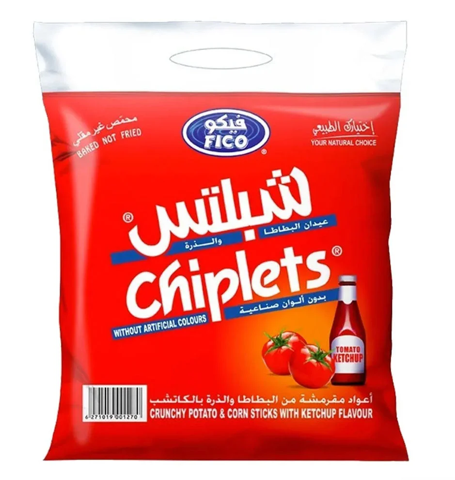 Fico Chiplets Potato Chips Ketchup Flavour 20pcs x 22g