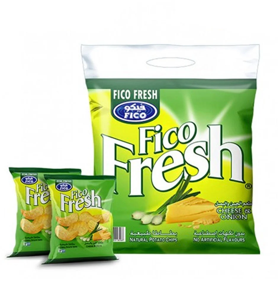 Fico Fresh Cheese & Onion Potato Chips 20g x 20pcs