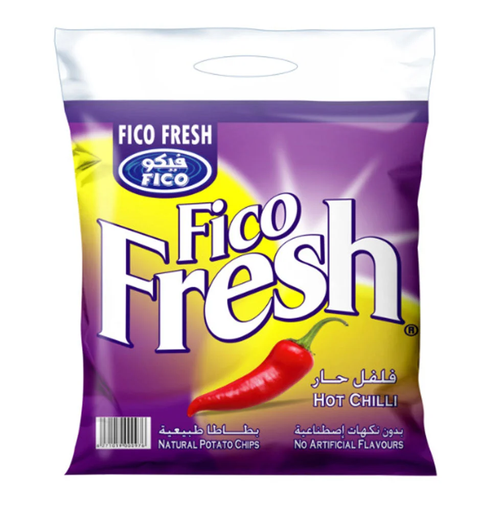 Fico Fresh Hot Chilli Potato Chips 20g x 20pcs