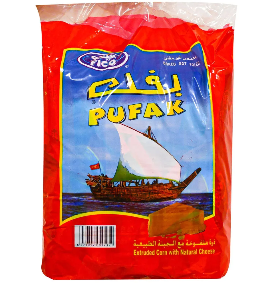 Fico Pufak Dhow Corn Snacks 20pcs x 23g