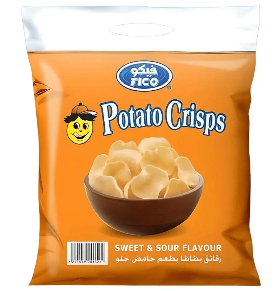 Fico Sweet Sour Chips 20 pcs 22 gm