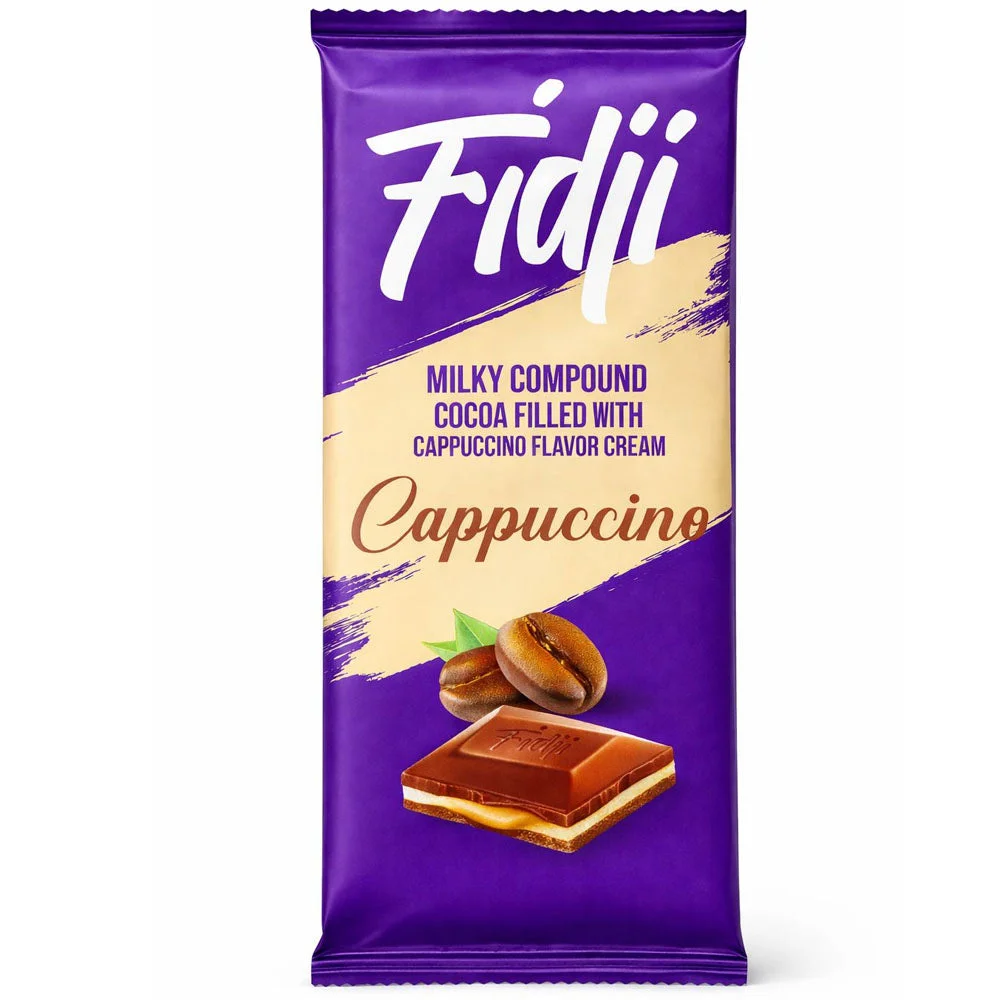 Fidji Cappuccino Chocolate Bar 90 g