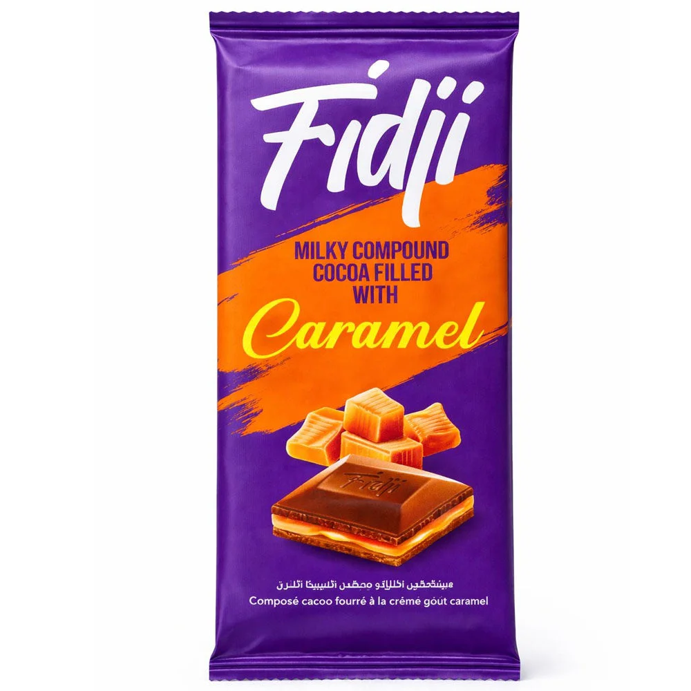 Fidji Caramel Chocolate Bar 90g