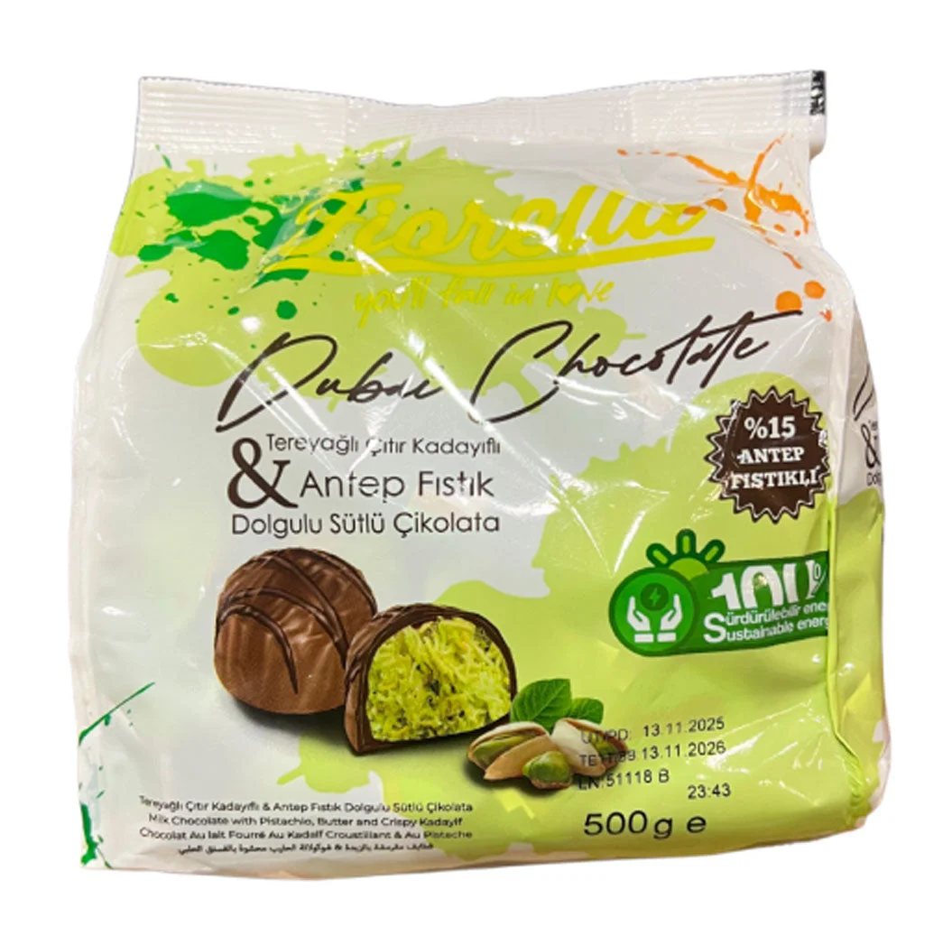 Fiorella Dubai Chocolate with Pistachio & Kadayif 500g