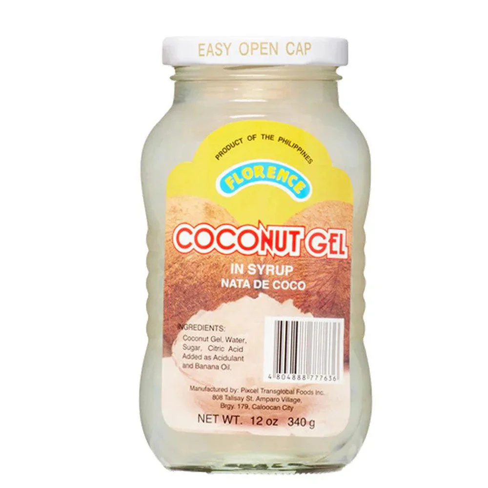 Florence Coconut Gel in Syrup Nata De Coco 340g
