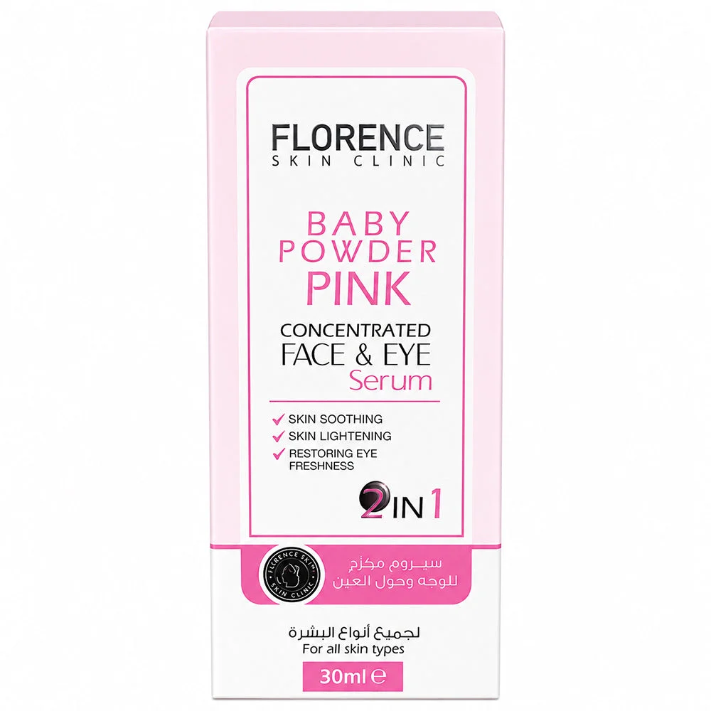 Florence Skin Clinic Baby Powder Pink Face & Eye Serum 30ml